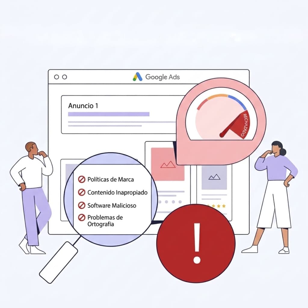 Problemas de políticas en Google Ads