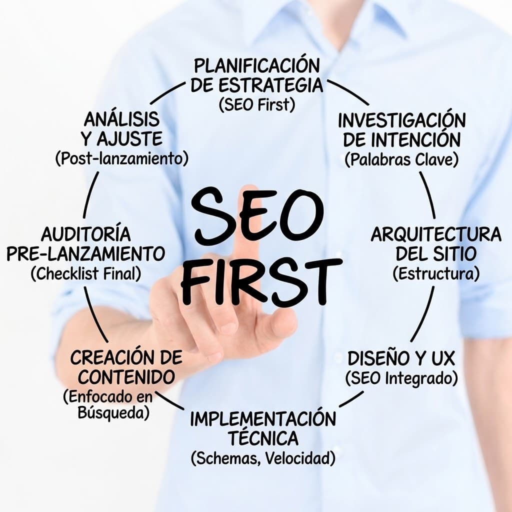 Arquitectura Web SEO-First: Integración en UI/UX